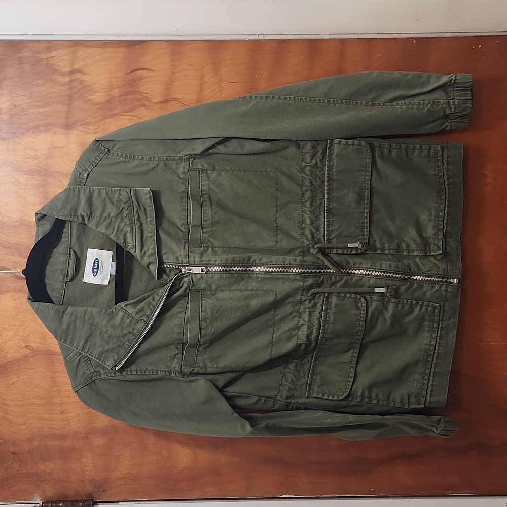 Old Navy Utility Jacket, Green, Small
